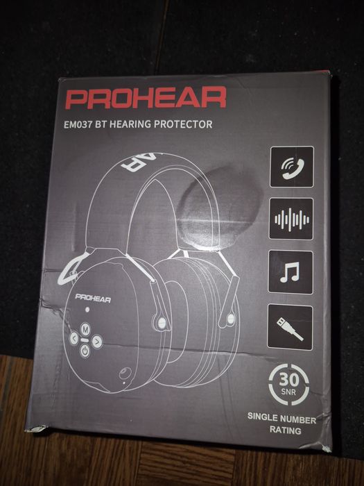 Auscultadores proteção com Bluetooth