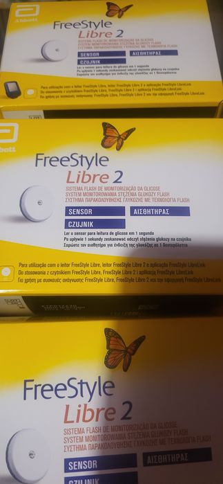 Freestyle Libre 2 - 3szt. (sensory) z długą datą! Strykowo • OLX.pl
