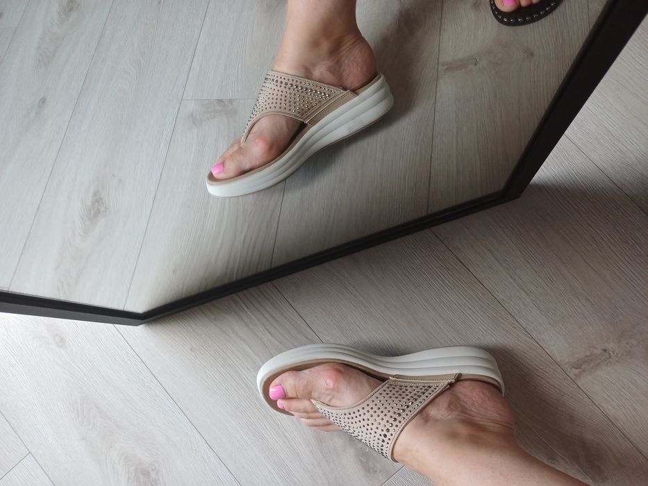 Klapki japonki Clarks 39