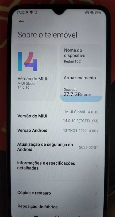 Smartphone Redmi 10C