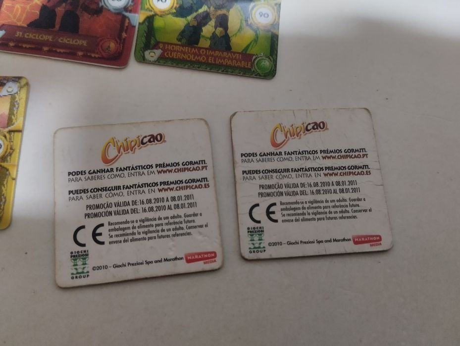 (G) Tazos da Galp e da Chipicao