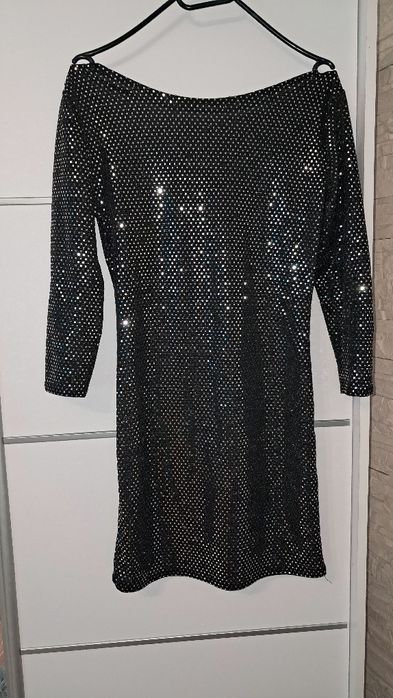 Sukienka cekinowy S