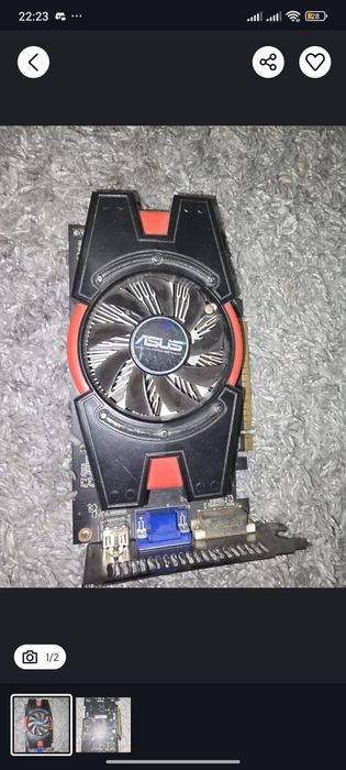відеокарта gt440 ddr5 1GB