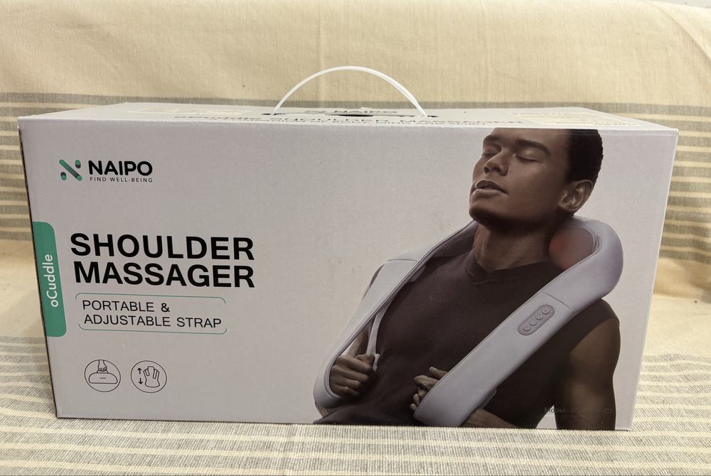 Масажер для шиї та плечей Naipo oCuddle C1  з підігрівом,