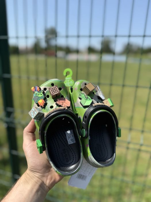 Детские  crocs Minecraft дитячі  крокси майнкрафт сабо Kids 23-34 size