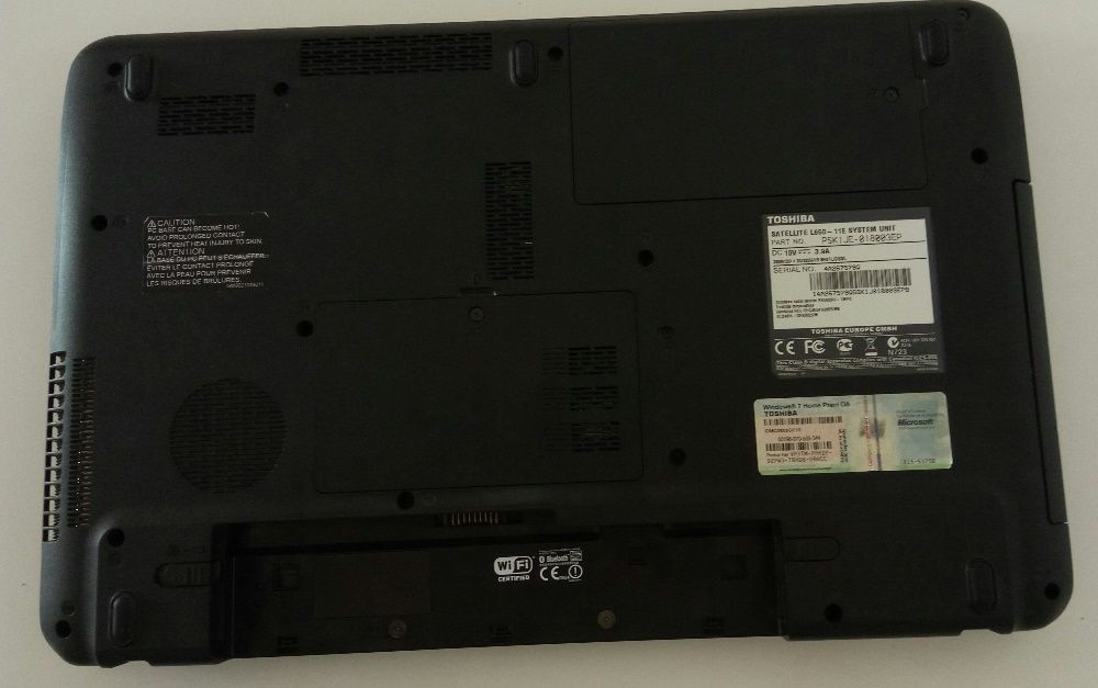 Peças de Toshiba L650