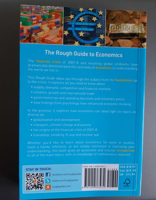 Livro: "The rough guide to Economics"- Andrew Mell and Oliver Walker