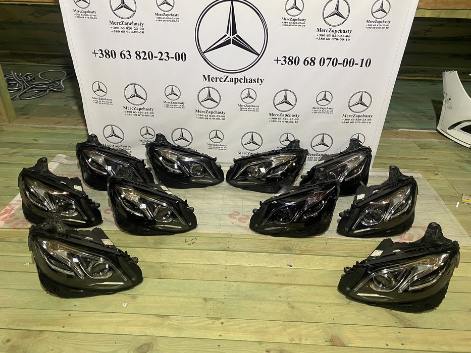 Mercedes w 213 2018рік фара Multibeam led блок фара led фари права лів