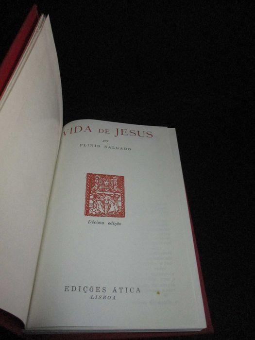Livro Vida de Jesus Plínio Salgado Ática