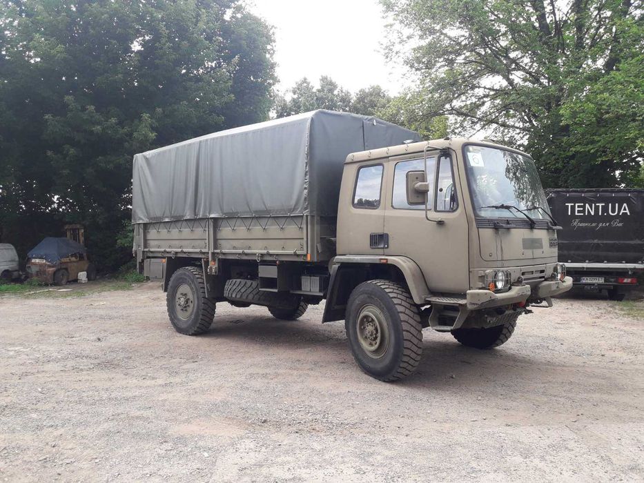 Тенти на пікап тент на військову техніку брендування тентів TENT.UA