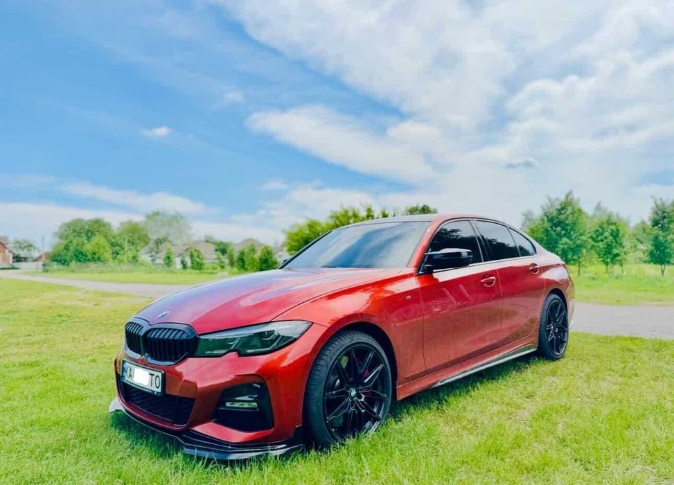 Сплитер губа переднего бампера BMW 3 Series G20 19-22 год