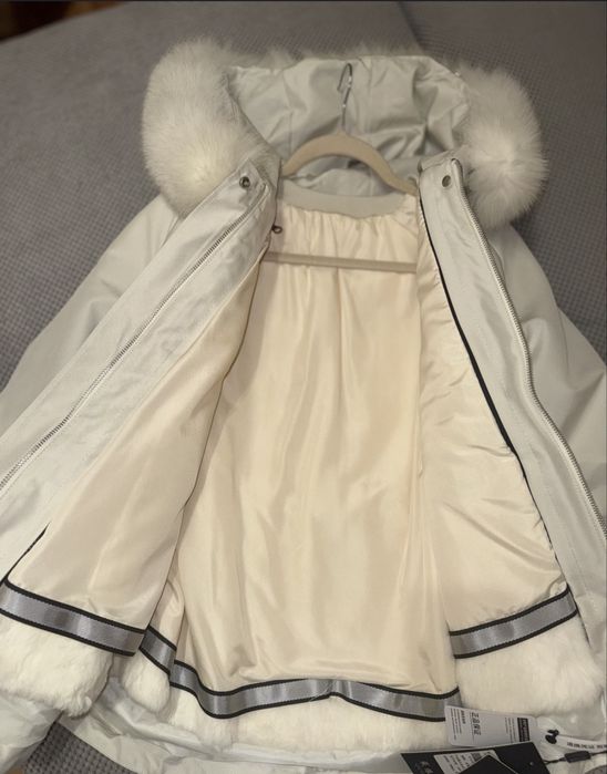 Парка  з кролечьим воротником