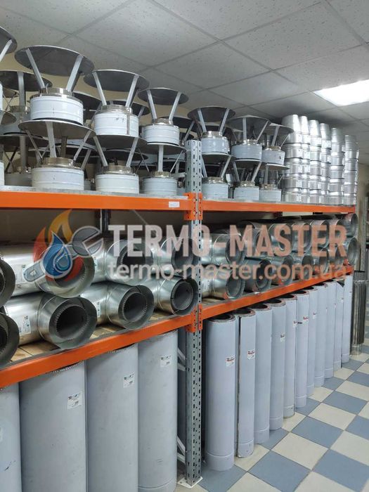 Димохідна труба для комина утеплена або одностінна 150/220