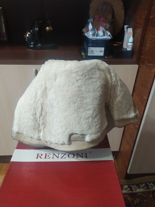 Чоботи жіночі молочного кольору