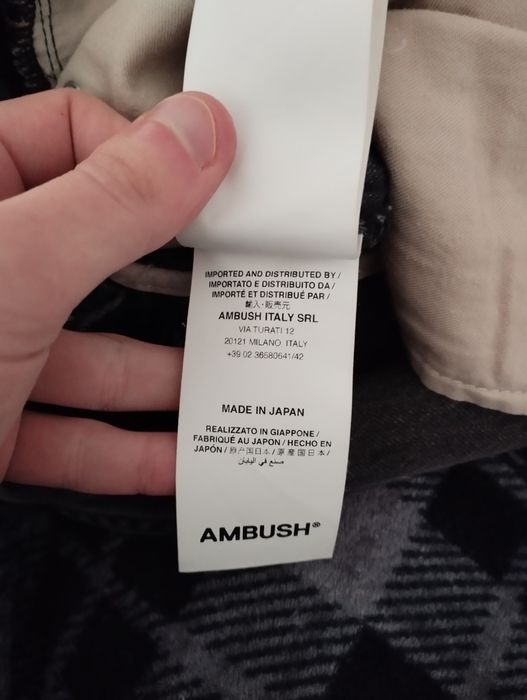 Штаны, джинсы Ambush (Amiri, Balmain, Givenchy)