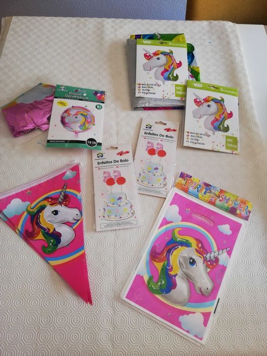 Unicorn-Themed Party Supplies