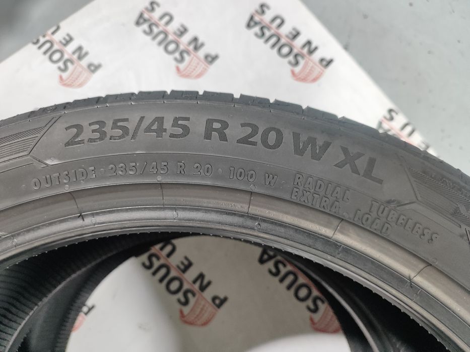 2 pneus semi novos 235-45R20 - Oferta da entrega