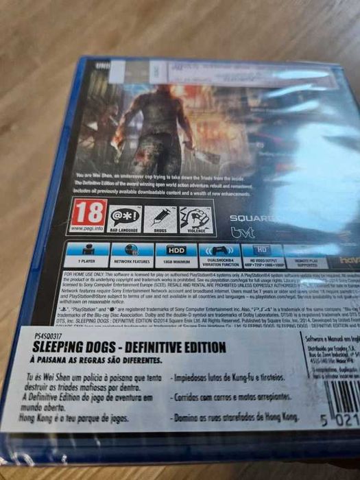 Sleeping Dogs Definitive Edition PS4 (New)
