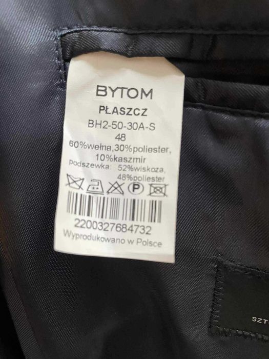 Płaszcz męski - Bytom BH2-50-30A-S