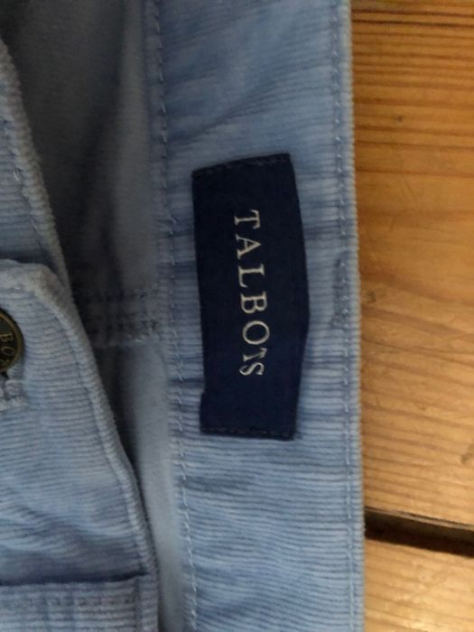 Talbots damskie sztruksy. Super wygodne. r.40 EU kolor: Blue Sky