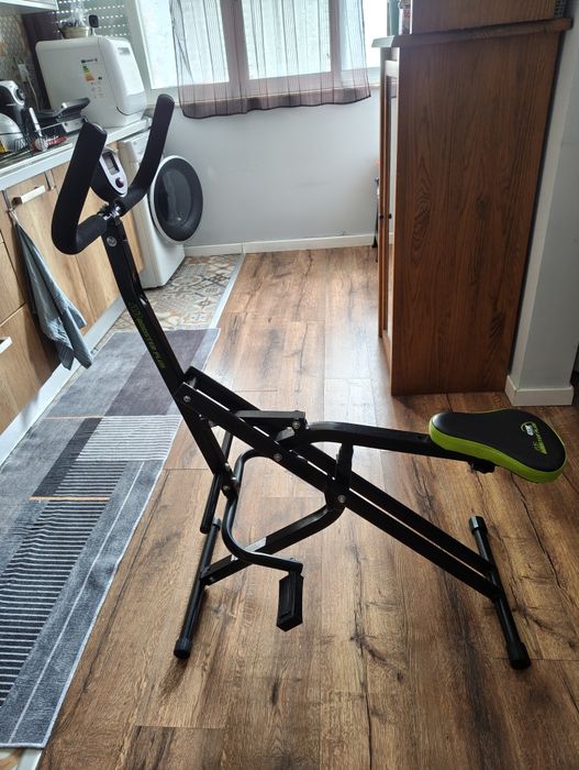 Passadeira de exercícios e bicicleta estática