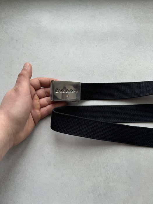 Ремень Dickies мужской черный пояс (оригинал)