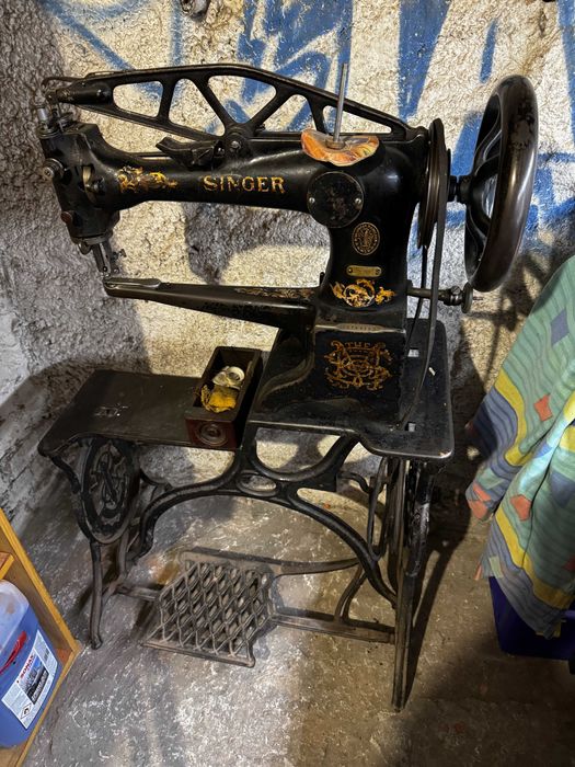 Zabytkowa Maszyna Szewska SINGER 29K3 - 1898 r.