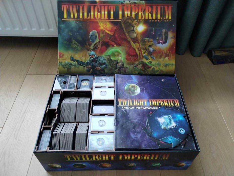Twilight Imperium 4 [PL]+Proroctwo Królów+insert reDrewno+kodeksy
