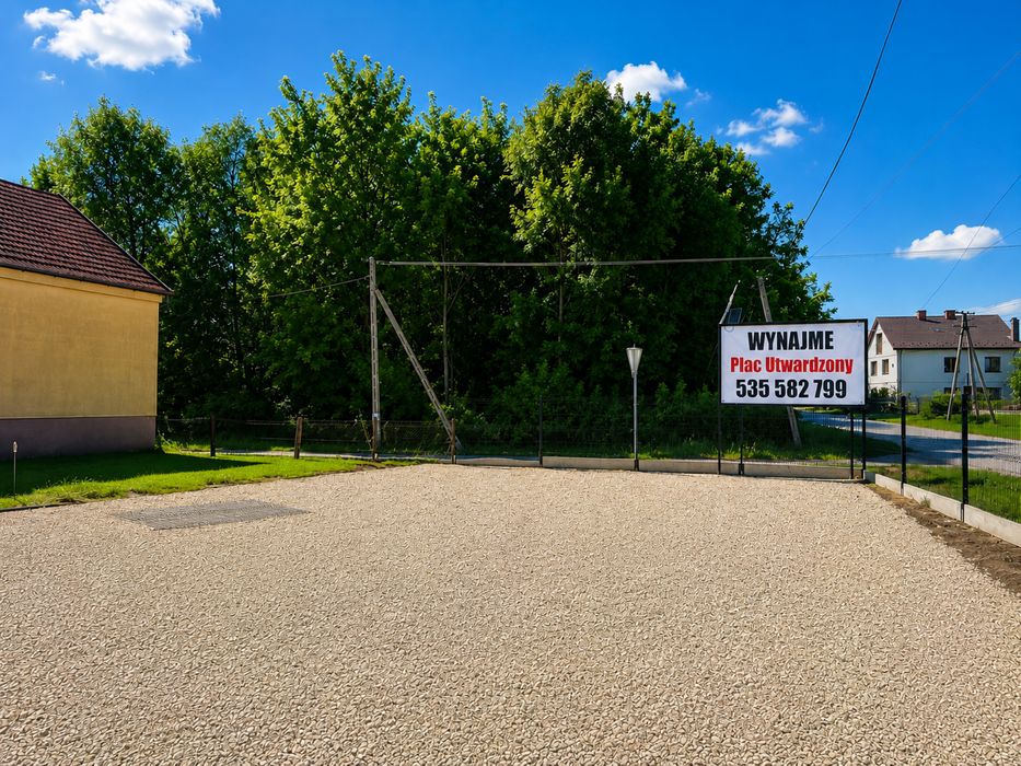 Plac do wynajęcia