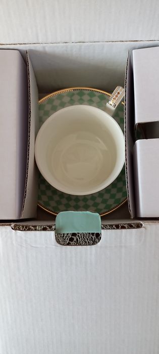 Подарункова чайна чашка з блюдцем Lefard