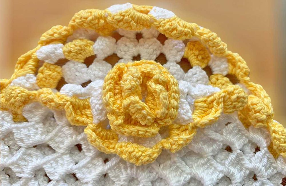 Porta-Guardanapos em Crochet, Novo/Único/Exclusivo