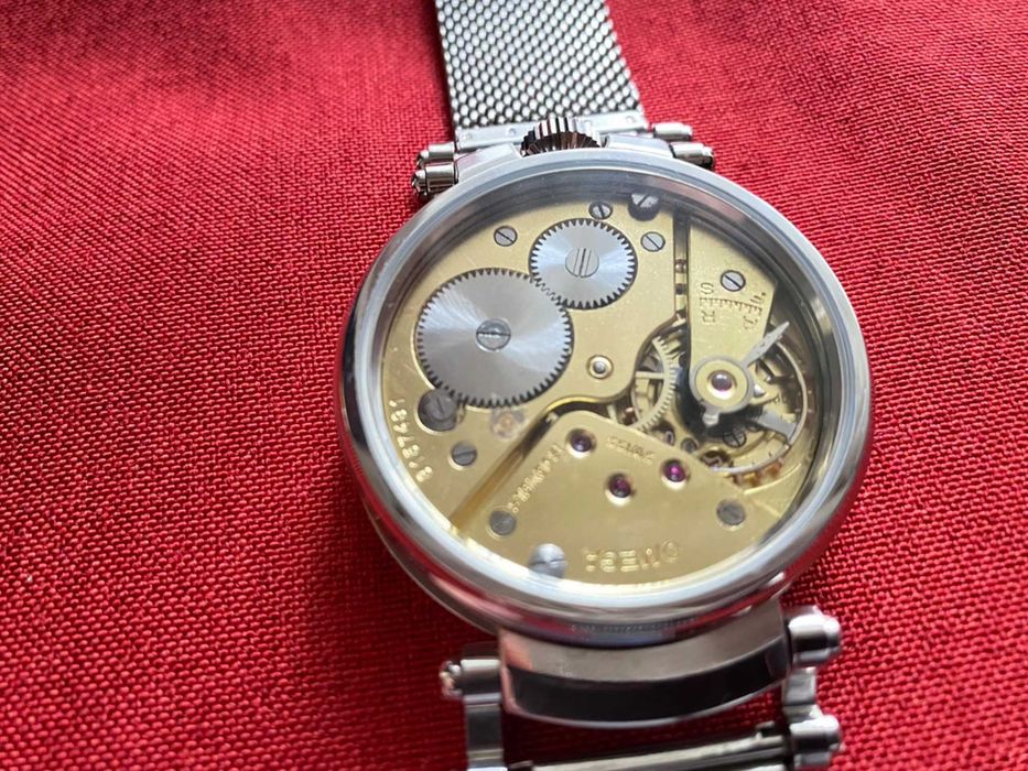 Omega Pasówka zegarek swiss made 1938 bransoleta mesh  Gwarancja serwis