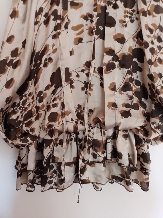 Blusa fluída S forrada