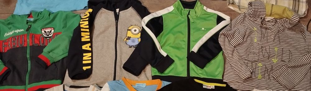 17 bluzek dla 3-4 latka