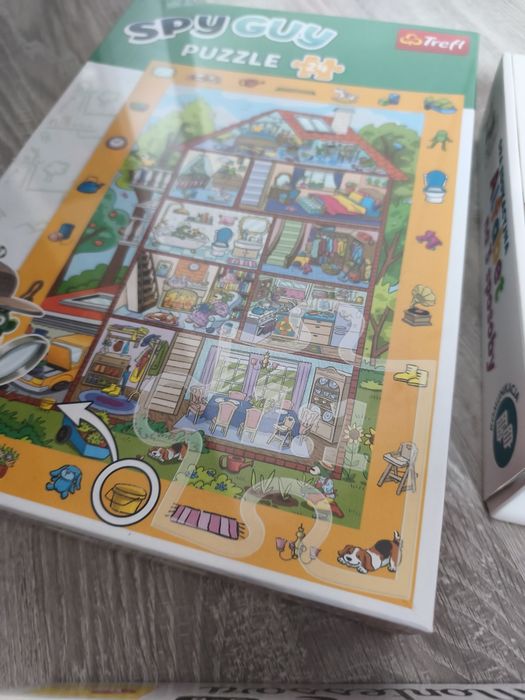 Zestaw gier Farma montessori, alfabet na 3 sposoby, spy guy