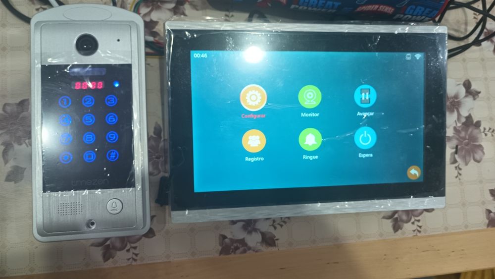 Vídeo Porteiro Tuya 4fios