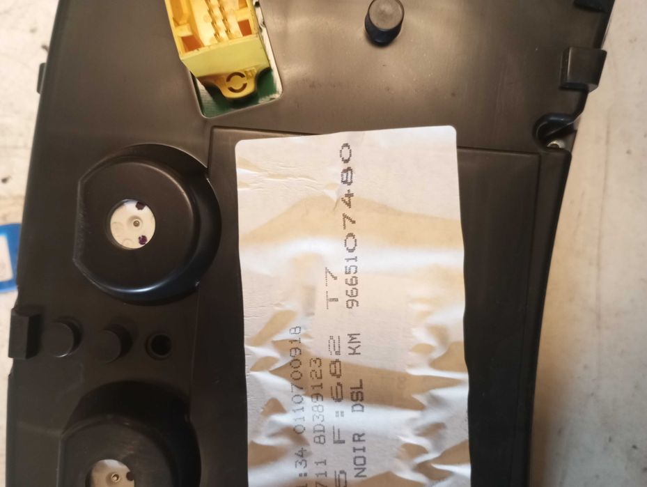 Conjunto quadrante e centralina (ECU + BSI + Chave) Peugeot 308