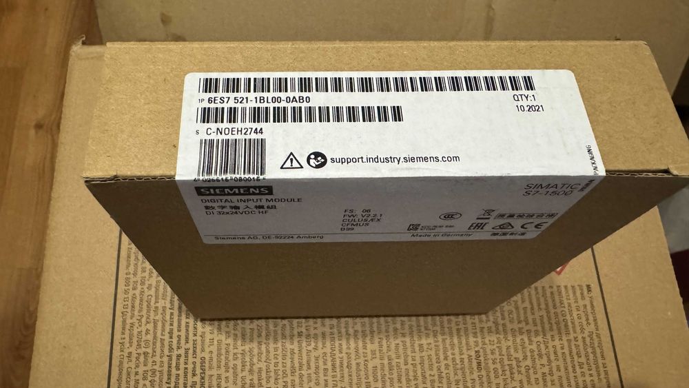 6ES7521-1BL00-0AB0 SIMATIC S7-1500 digital input module DI 32x24 V DC