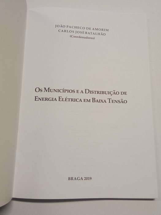 Os Municípios e a distribuição de energia elétrica em baixa tensão