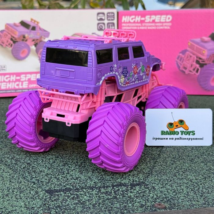 Монстр трак на радіоуправлінні "CANDY MONSTER JEEP" | Джип на пульті