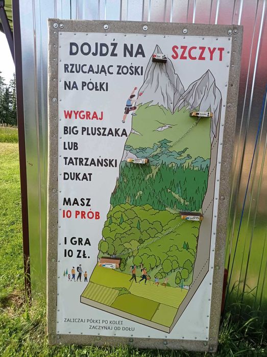 Tablica do gry związana z Tatrami