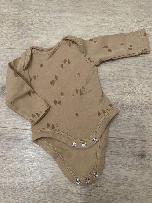 Боді для новонароджених з довгим рукавом 56 см