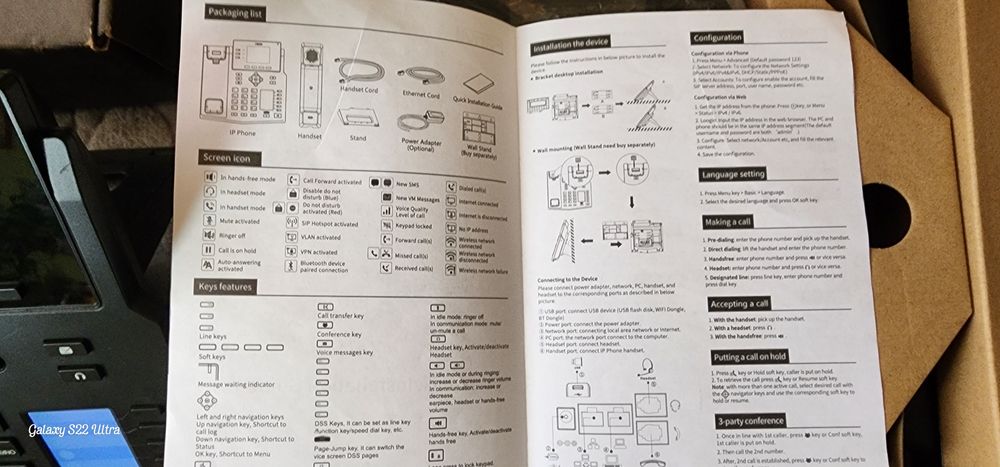 Профессиональный IP-телефон Fanvil X4U