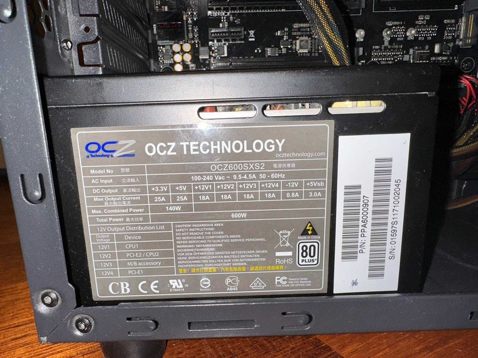 Komputer PC msi 970 4g gaming OC i5 6600k ram ddr4 16gb