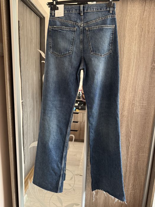 Джинси zara wide leg 36 розмір