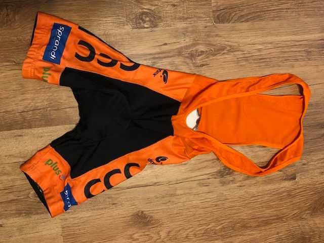 Strój kolarski CCC roz. 140