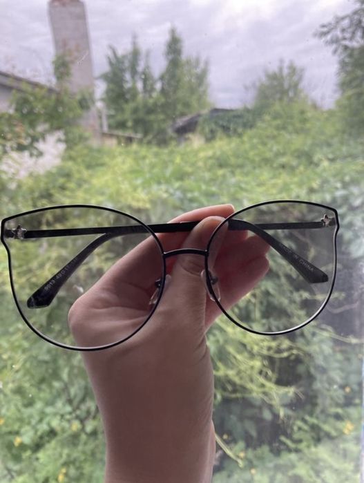 жіночі окуляри, кошачий погляд/ очки женские, кошачий взгляд