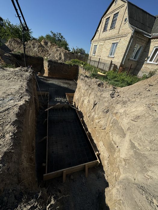 Фундамент з підвалом!!