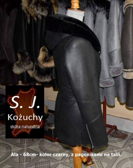 KOŻUCH NATURALNY, prosto od producenta!! Rozmiary od S-XXL