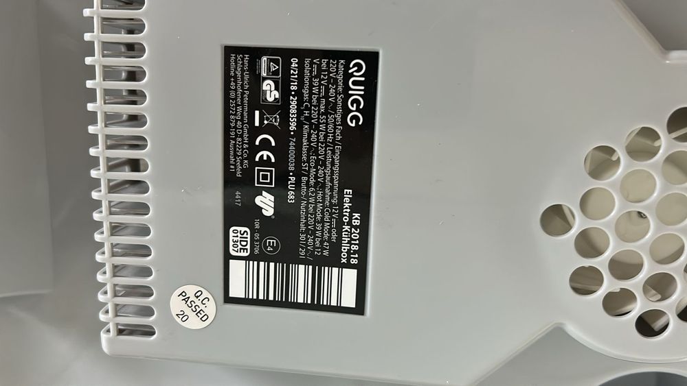 A втомобільний Холодильник 12v/ 220 v.холод/ темло